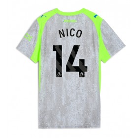 Dámské fotbalový oblečení Manchester City Nico Gonzalez #14 Tretí košile 2025-26 Krátkým Rukávem